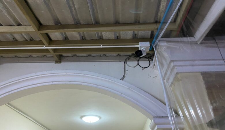 ติดตั้งกล้องวงจรปิด CCTV ที่บ้านพักอาศัย คุณริน บางแก้ว